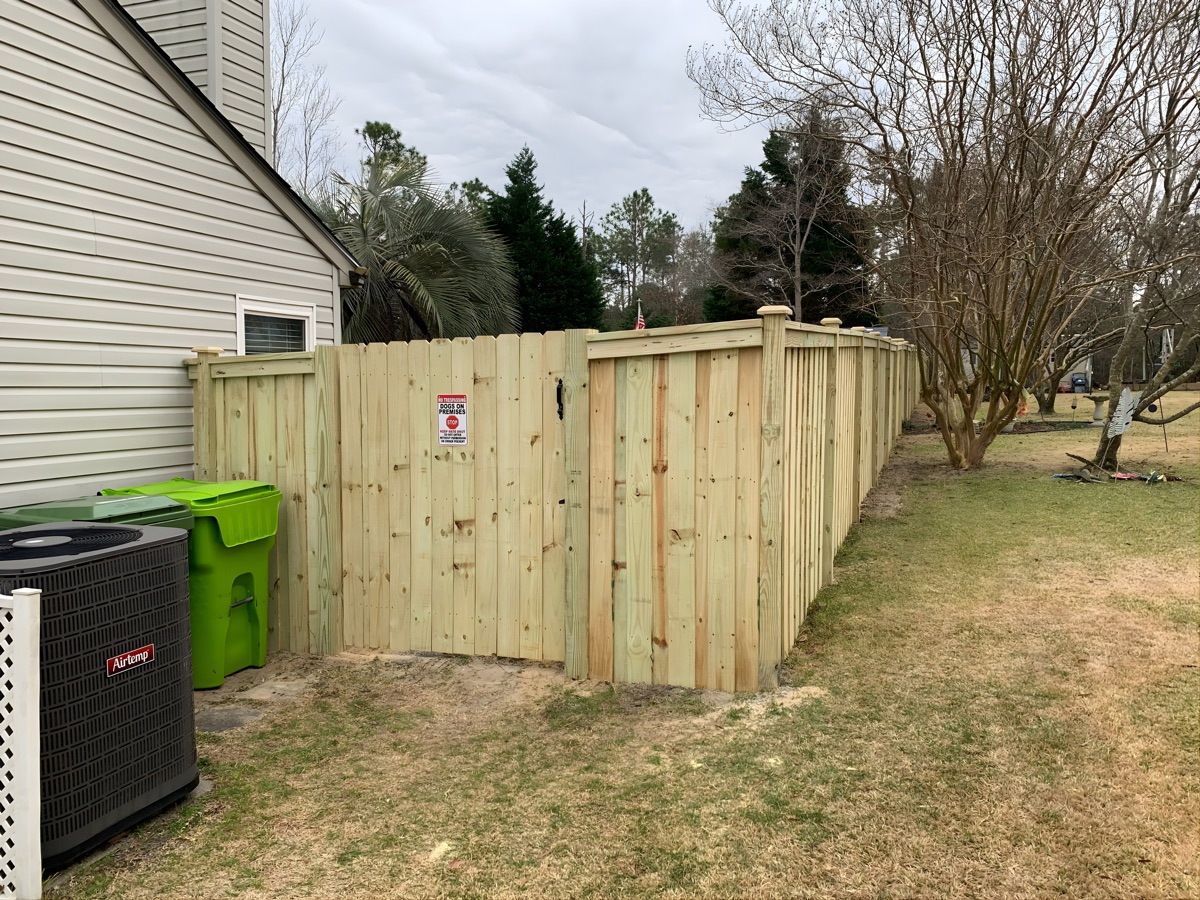 Border Fence — Job #1, View 3