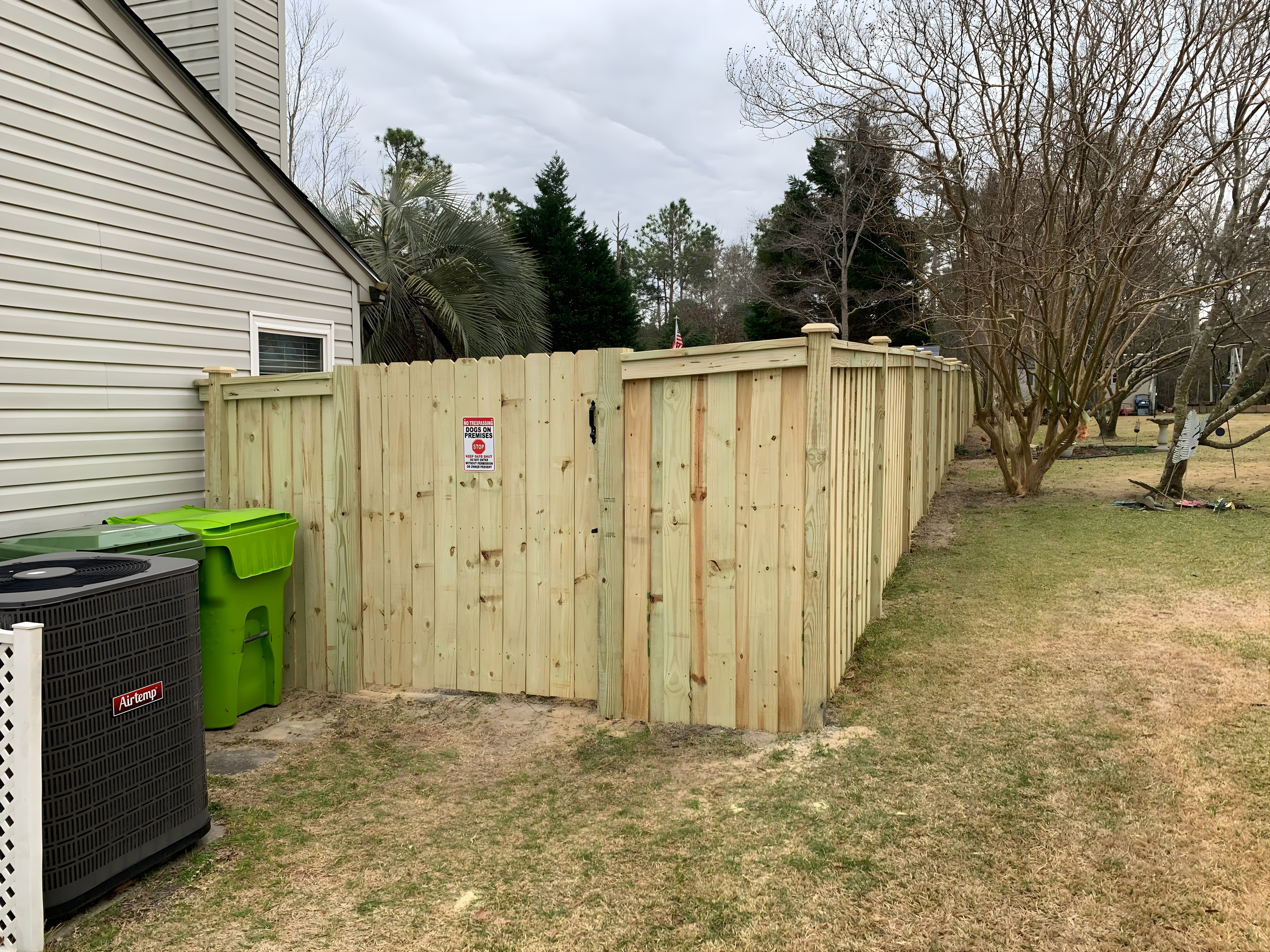 Border Fence — Job #1, View 3