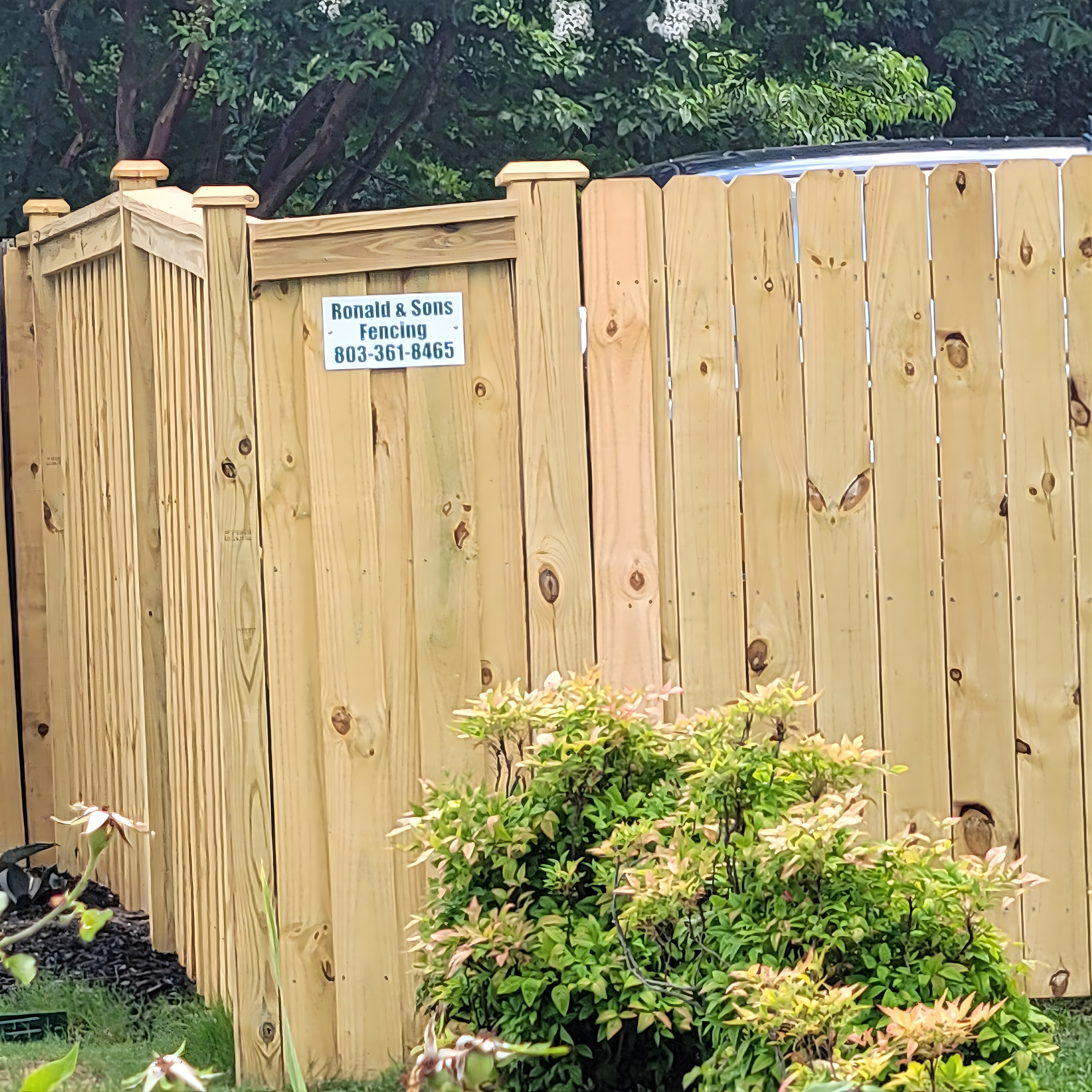 Border Fence — Job #1, View 4