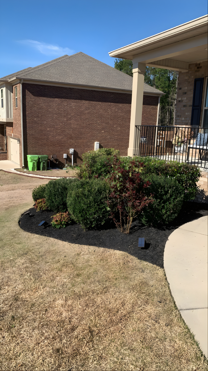 Mulch Bed Installation